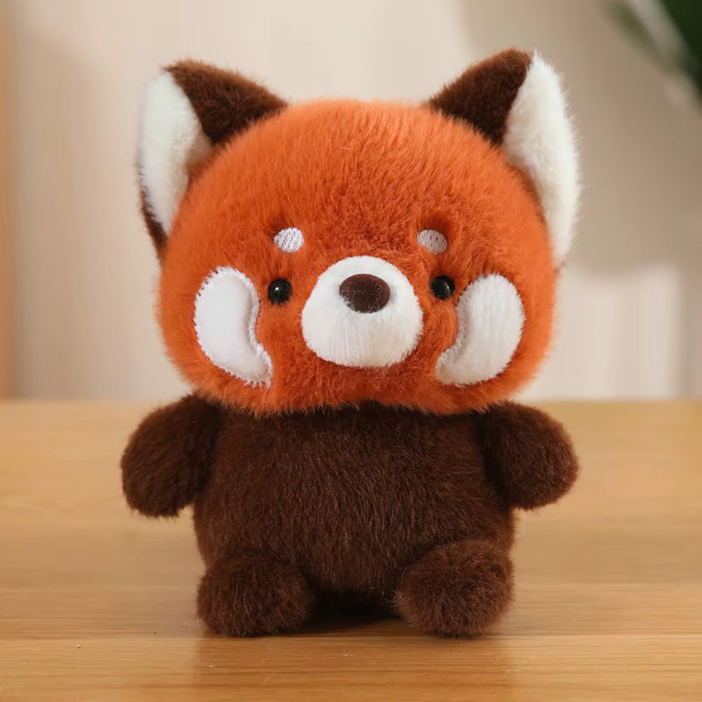 Round Red Panda Chibi Plushie