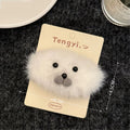 Arctic Seal Plush Hair Clip