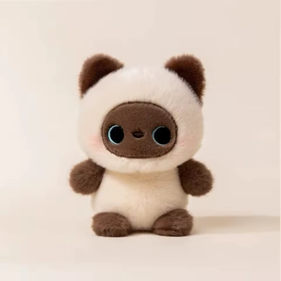 Cocoa-Face Siamese Kitten Plushie
